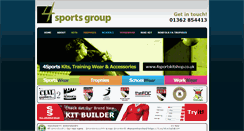 Desktop Screenshot of 4sportsgroup.com